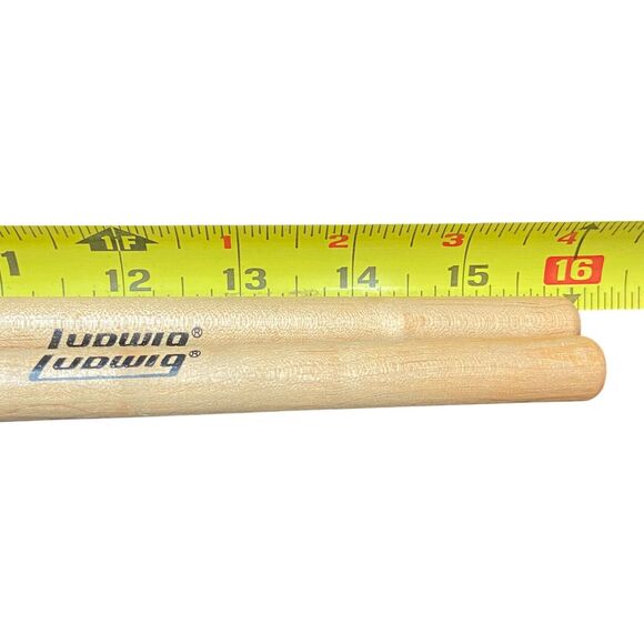 (SET of 2) Rock Band Ludwig Replacement Wood Drum Sticks Xbox Nintendo Wii OEM - Picture 11 of 11